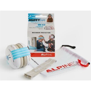 Gehörschutz Baby Alpine Muffy blau/grau