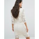 MLMivane June 3/4 woven Lace dress XL moonbeam