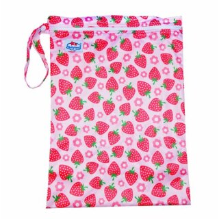 Nasstasche bunt Erdbeeren