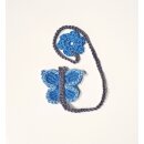 Nabelschnurbändeli Schmetterling blau